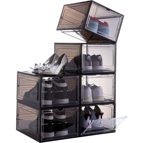 6pcs shoe box storage - shoe,