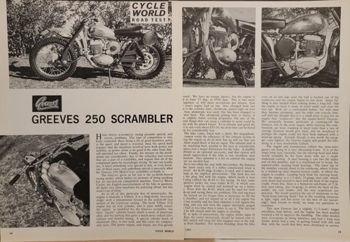 1963 greeves 250 scrambler - 1963,