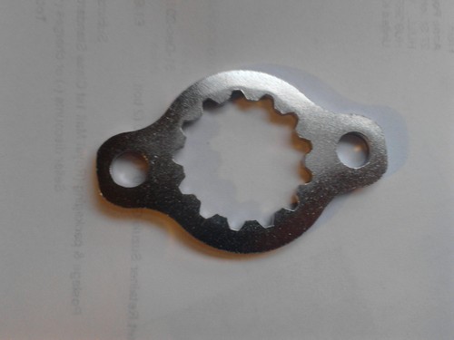 Front sprocket retainer 2 - sprocket,
