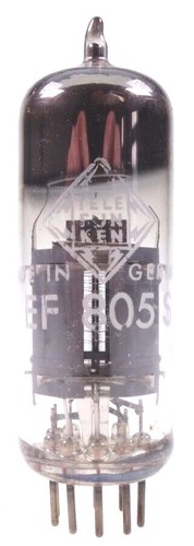 Ef805s telefunken radio tube - telefunken,