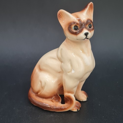 Vintage ceramic siamese - siamese, cat