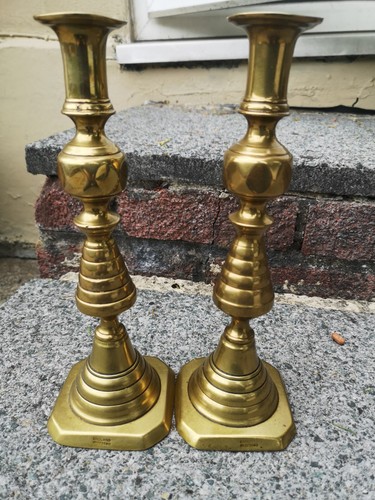 Antique pair brass - antique,