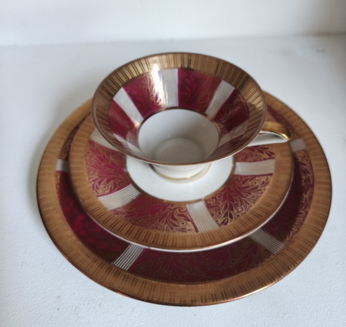 Vintage bavaria tea trio cup - tea,