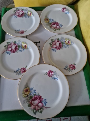 Plates bone china royal vale - bone,