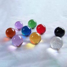 16mm 20mm 25mm Clear Crystal Ball Multicolour Glass Balls Crafts Marbles Sphere