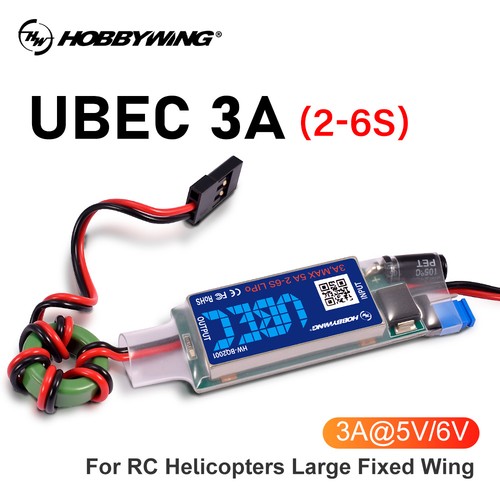 Hobbywing ubec 6s power - 3a, 2-6s