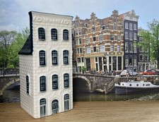 KLM Bols Delft Blue Miniature House - Number 27