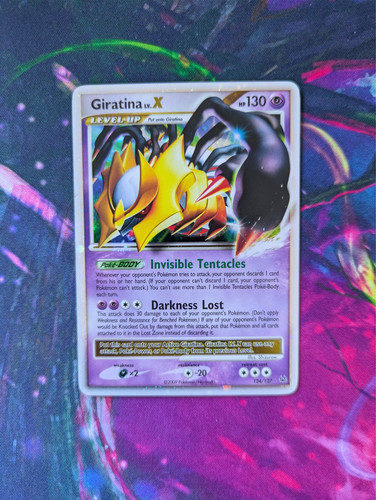 Pokemon tcg giratina x - giratina, lv.x