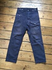 Nigel Cabourn Lybro Selvedge WW2 British Army Battledress Trousers