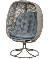 Outsunny Foldable Egg Chair