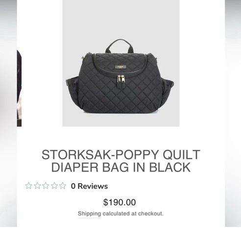 Storksak bobby nylon - nylon, quilted