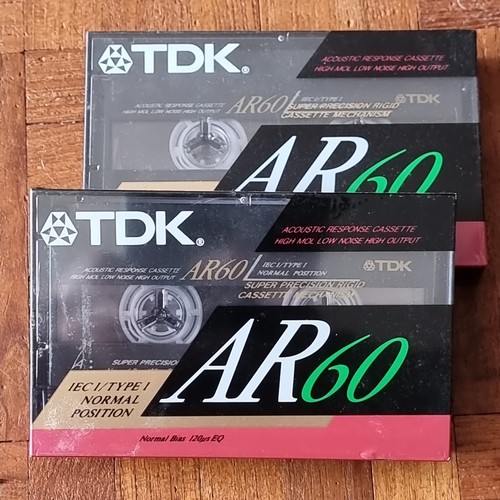 Tdk ar60 vintage cassette - vintage,