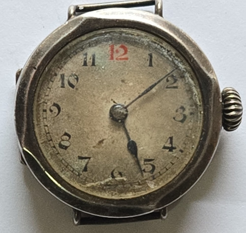 Silver hallmarked antique - silver, ww1