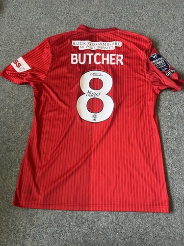 Match worn wycombe - wycombe, wanderers