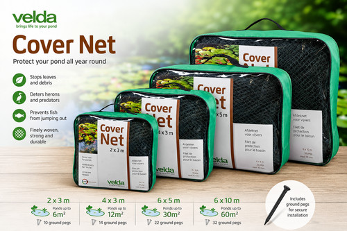 Velda pond cover - velda, net