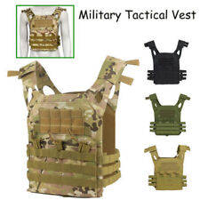 Tactical Vest Lightweight Plate Carrier Airsoft Camouflage Military Outdoor Bags