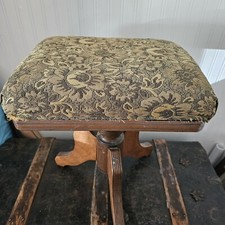 Vintage Tonk Oak Upholstured