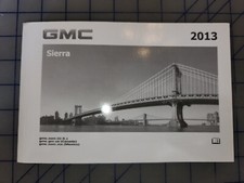 2013 GMC Sierra Pickup Truck Owners Manual
