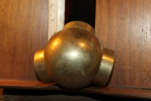 Antique brass ball 135 degree - 135,