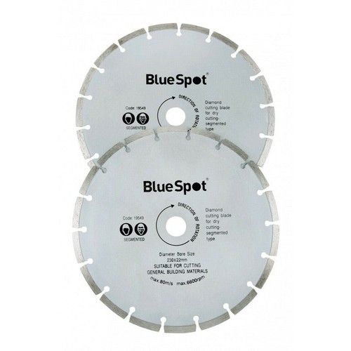 2pk angle grinder blades - 9",