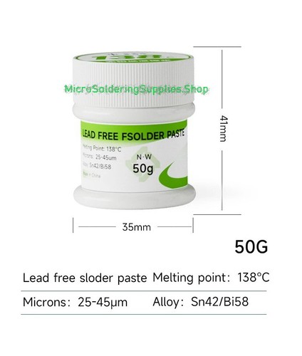 Xzz 58g lead free low - 58g, melt