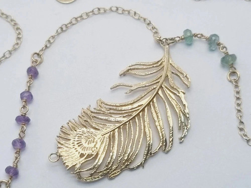 Alex monroe peacock feather - monroe,