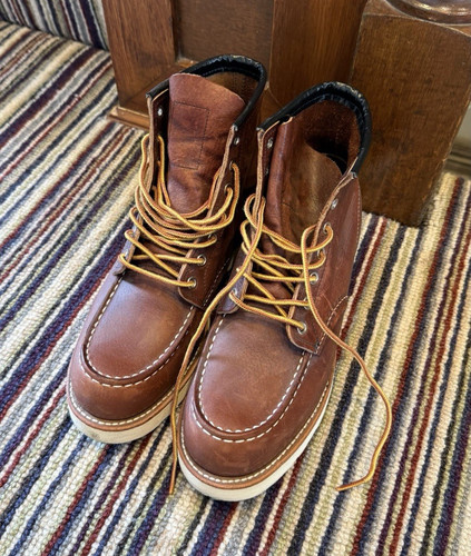 Red wing shoes 8138 brown - red,