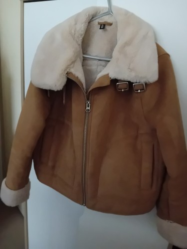 Ladies suede sheepskin jacket - ladies,