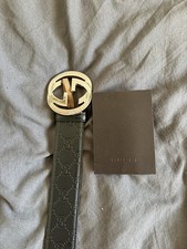 Gucci Signature Print Belt