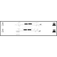 HT Leads Ignition Cables Kit