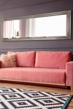 Extra Large Mirror Silver