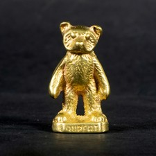 Vintage Cast Brass Rupert Bear