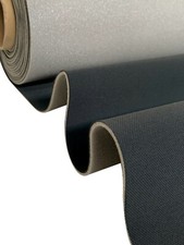 BLACK CAR HEADLINER FABRIC 2MM FOAM BACKED Automobile Trimmings Upholstery 140CM