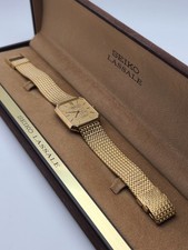 Vintage Seiko Lassale Quartz Watch. Model #5930-5209 Near Mint New Battery 