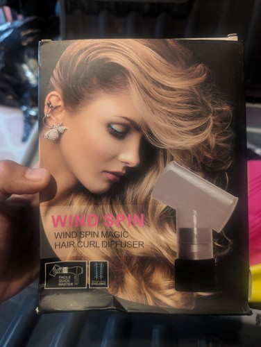 Wind spin magic hair curl - magic,