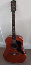 Vintage Eco 6 Ranger Guitar. Made In Italy. Well travelled.