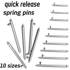 Quick Release Spring Bar Pins