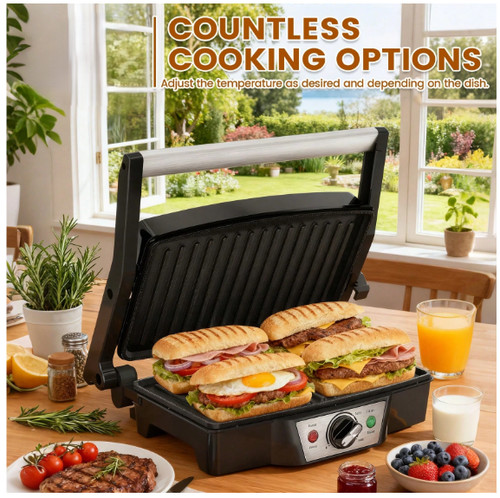 Electric 1500w panini - electric,