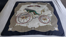 GUCCI Large Twill Silk Scarf -