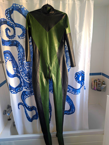 Men green black full - &,