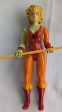 VINTAGE THUNDERCATS 1985 - CHEETARA COMPLETE WITH BO STAFF - RARE ACTION FIGURE