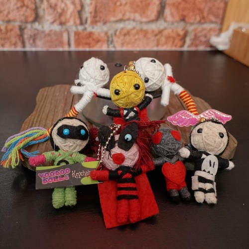 Voodoo doll keychains job - , lot