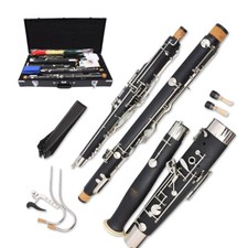 Advanced C Tone Bassoon Ebonite Wood Bassoon C Key with Case Accessories