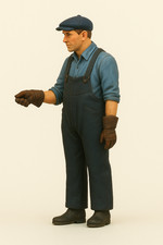 Rugged Steam Boat Engineer Model Figure TG27