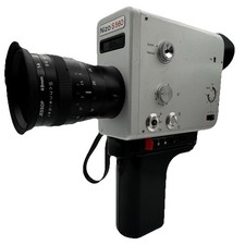 Vintage Read Description Braun Nizo S560 Super 8 Movie Camera c.1970s Silver