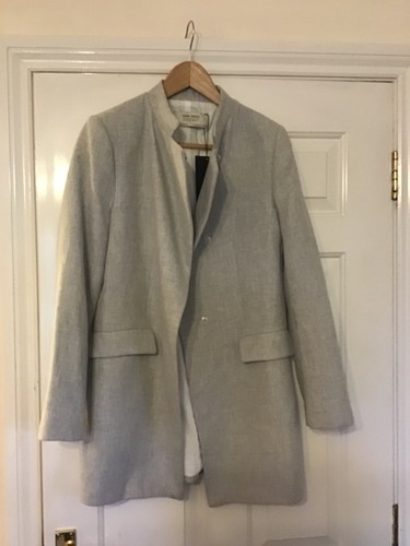 Zara gery coat size - , large