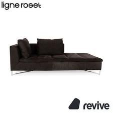 Ligne Roset Feng Fabric Lounger Grey