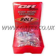 HONDA CR125R 2000-2007 Full Plastics Fastener Kit - Nuts/Bolts/Washers