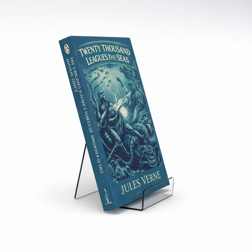 Clear acrylic book - clear,