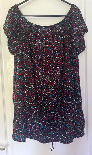 Yessica black multicolour - black,